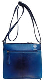 Moon & Palmetto  - Hand Painted Leather Shoulder Bag